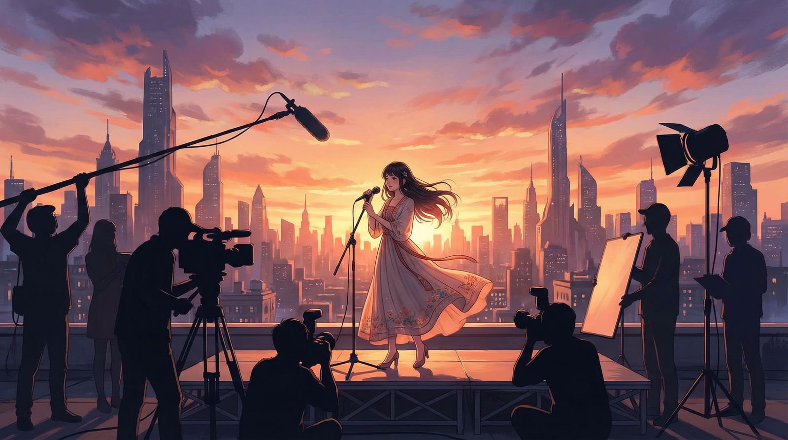 校花传媒MV拍摄